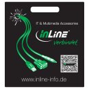 InLine® Tragetasche "... verbindet", schwarz