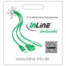 InLine® Tragetasche "...verbindet", weiß