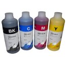 4.000 ml Inktec Pigmentierte schwarz, cyan, magenta &...