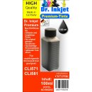 CR71PBK - Fotoblack - Dr.Inkjet Premium Nachfülltinte in 100ml - 250ml - 500ml - 1000ml Abfüllungen für Canon Druckerpatronen für CLI571 / CLI581 PBK