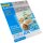 A4 GENIE 25 Blatt glänzende Laminierfolien mit Universal-Lochung - 125 micron