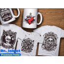 Dr.Inkjet 100ml Black Sublimationstinte für Textildruck, Transferdruck, Sublimation Ink kompatibel für Brother, Epson, Ricoh, Roland, Mimaki, Mutoh usw.