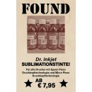 Dr.Inkjet 100ml Yellow Sublimationstinte für Textildruck, Transferdruck, Sublimation Ink kompatibel für Brother, Epson, Ricoh, Roland, Mimaki, Mutoh usw.