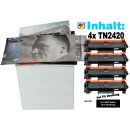 TN-2420XL (Jumbo) TiDis Ersatzlasertoner schwarz mit ca. 6.000 Seiten Druckleistung nach ISO