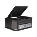 DENVER MRD-51 Plattenspieler schwarz - Radio, CD, Kassette, USB, Schallplatte