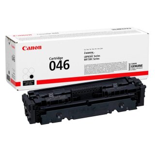 046 BK schwarz Canon Toner mit 2.200 Seiten Druckleistung