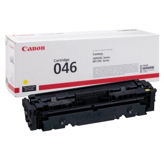 046 Y gelb Canon Toner mit 2.300 Seiten Druckleistung