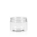 PET Tiegel Cylindrical klar 150 ml mit Alu Schraubdeckel...