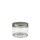 PET Tiegel Cylindrical klar 150 ml mit Alu Schraubdeckel silber mit EPE Einlage 70 mm