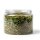 PET Tiegel Cylindrical klar 150 ml mit Alu Schraubdeckel silber mit EPE Einlage 70 mm