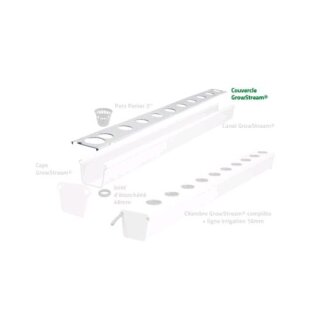 TiDis Grow – TERRA AQUATICA (GHE) – GROWSTREAM 40-KANALABDECKUNG – CV21112 – 2 M