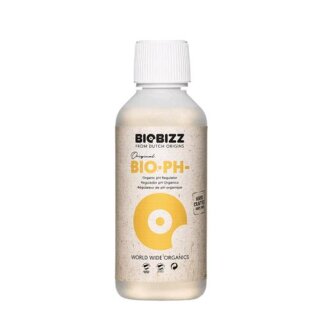 BioBizz Bio-Down, pH Regulierung, 250ml - 100% organische pH-Regulierung