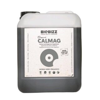BioBizz CALMAG 5 Liter - Kalzium und Magnesium f.gesundes Pflanzenwachstum