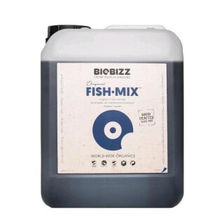 BioBizz Fish-Mix 5 Liter - Fördert das Wachstum von Mikroorganismen + Bakterien - Bodenverbesserer
