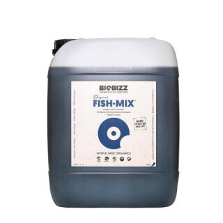BioBizz Fish-Mix 10 Liter - Fördert das Wachstum von Mikroorganismen + Bakterien - Bodenverbesserer