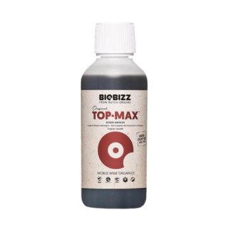 BioBizz Top Max 250ml - Blütenstimulator - Verstärkt Geschmack, Nuancen und Aroma deiner Ernte