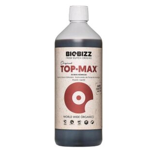 BioBizz Top Max 1 Liter - Blütenstimulator - Verstärkt Geschmack, Nuancen und Aroma deiner Ernte