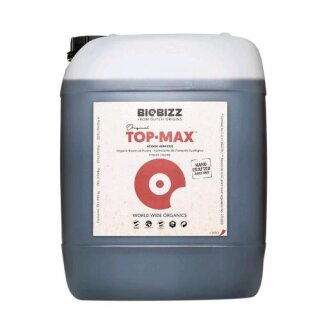 BioBizz Top Max 10 Liter - Blütenstimulator - Verstärkt Geschmack, Nuancen und Aroma deiner Ernte
