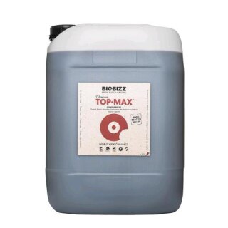 BioBizz Top Max 20 Liter - Blütenstimulator - Verstärkt Geschmack, Nuancen und Aroma deiner Ernte