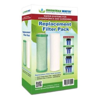TiDis Grow – Growmax Water Ersatzfilter – 10 Filterkartuschen-Set