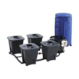 TiDis Grow – NUTRICULTURE – IWS R-DWC – 4 Töpfe à 100L + AirKit