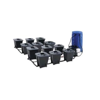 TiDis Grow – NUTRICULTURE – IWS R-DWC – 12 Töpfe à 225L + AirKit