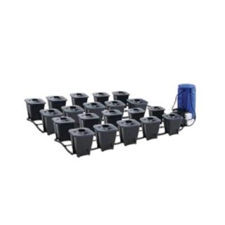TiDis Grow – NUTRICULTURE – IWS R-DWC – 20 Töpfe à 400L + AirKitti