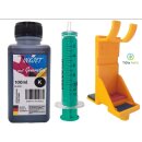 HP26 - 51626A Nachfüllclip + 100ml Black Dye TiDis...