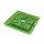 TiDis Grow – FloraFlex Matrixsystem 10 cm quadratisch – 12er-Pack (Pad + Cap + Überwurfmutter)