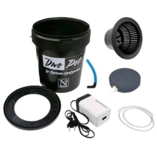 TiDis Grow – Neptune Hydroponics DWC-System 25 L – Tiefwasser-Kultur