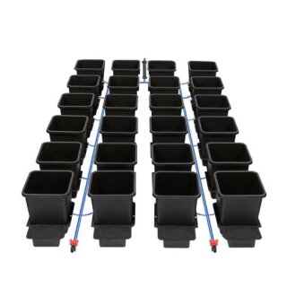 TiDis Grow – AutoPot 1-Topf-System – Komplettset mit 24 Töpfen (ohne Tank)