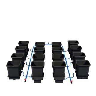 TiDis Grow – AutoPot 1-Topf-System – Komplettset mit 16 Töpfen (ohne Tank)