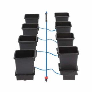 TiDis Grow – AutoPot 1-Topf-System – Komplettset mit 8 Töpfen (ohne Tank)
