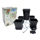 TiDis Grow – AutoPot 1-Topf-System – Komplett-Kit mit 4 Töpfen und Tank