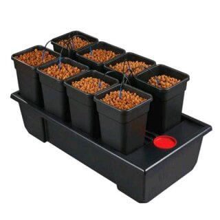 WILMA – Growsystem 8 Klein Breit (8 × 11L) – 120×60×20 cm