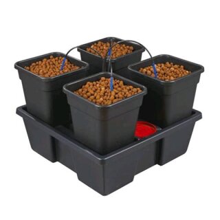 WILMA – Growsystem 4 Groß (4 × 11L) – 75×75×20 cm
