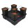 WILMA – Growsystem 5 XXL (5 × 25 L) – 115 × 115 × 20 cm