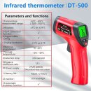 TiDis-Grow -Präzises Infrarot Thermometer mit LCD Anzeige - Infrarot-Bereich -58°F bis +932°F,