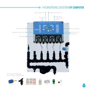 TiDis Grow – ProSystem Aqua Hydroponic System by Computer – 07003 – Vollautomatisches Hydroponiksystem