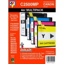 PGI-2500XL Multipack TiDis Ersatzdruckerpatronen mit je...