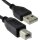 3 m USB Druckerkabel - goobay USB 2.0 AUSB 2.0 B Kabel 3 m schwarz