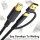 1 m - 2in1 USB Druckerkabel - USB-A & C zu USB-B Hochgeschwindigskeitskabel