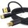 5 m - 2in1 USB Druckerkabel - USB-A & C zu USB-B Hochgeschwindigskeitskabel