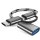 2-in-1 OTG-Adapterkabel USB 3.0 zu Micro-USB Typ C Daten-Synchronisationsadapter für MacBook U-Disk Typ-C OTG