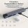 USB C Hub 8 in 1 Typ C Adapter mit 4k HDMI 87W PD C Port Docking & Netzwerkkarte
