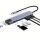 USB C Hub 8 in 1 Typ C Adapter mit 4k HDMI 87W PD C Port Docking & Netzwerkkarte