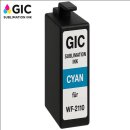 T16 / T16XL - GIC Sublimationspatrone Cyan mit ca.10ml...