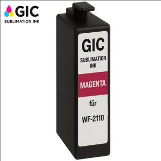 T16 / T16XL - GIC Sublimationspatrone Magenta mit ca.10ml Inhalt