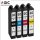 T16 / T16XL - GIC Sublimationspatronen Multipack mit je 1x B/C/M/Y