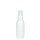 Recycling PET Flasche RIGOLETTO 100 ml weiß mit Spray Zerstäuber 24/410 Basic weiss
